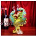 Couple Peacock Home Figurines Resin Animal Craft Living Room Porch Display New 692643813484  253646876082